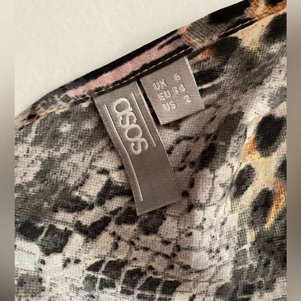 ASOS | Women’s Multi-Animal Print Swim Cover Up - Picture 7 of 10